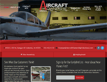 Tablet Screenshot of aircraftownershipsolutions.com